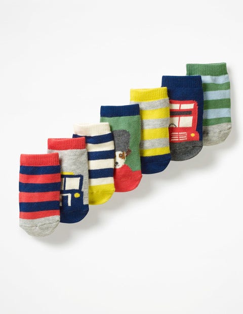 7 Pack Sock Box - London 7 Pack Sock Box - London