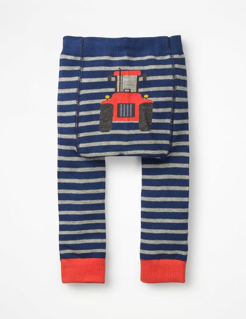 Strick-Leggings - Segelblau/Grau Meliert Strick-Leggings - Segelblau/Grau Meliert