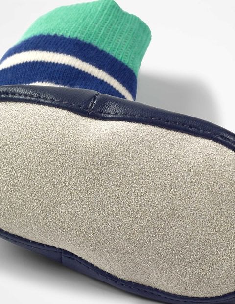 Slipper Socks - Starboard Blue/Ecru Slipper Socks - Starboard Blue/Ecru