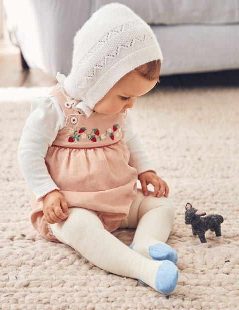 Cashmere Bonnet - Ecru Cashmere Bonnet - Ecru