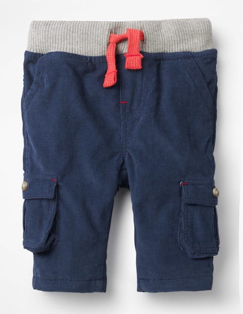 Pull-On Cargo Pants - College Blue Pull-On Cargo Pants - College Blue