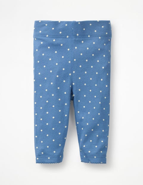 Baby Leggings - Elizabethan Blue Spot Baby Leggings - Elizabethan Blue Spot