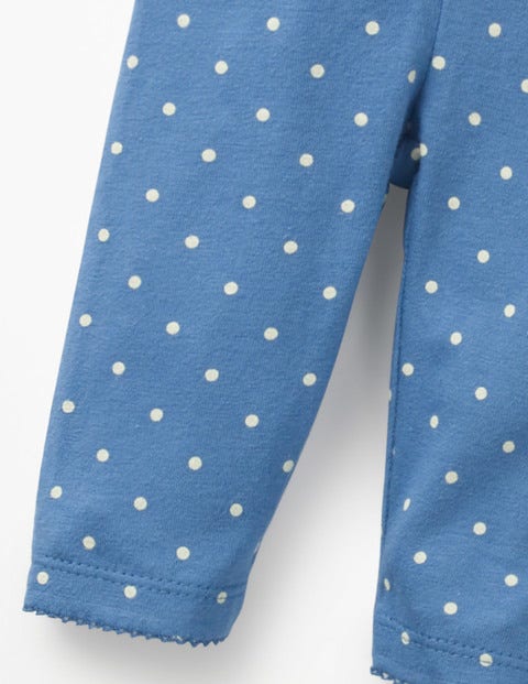 Baby Leggings - Elizabethan Blue Spot Baby Leggings - Elizabethan Blue Spot