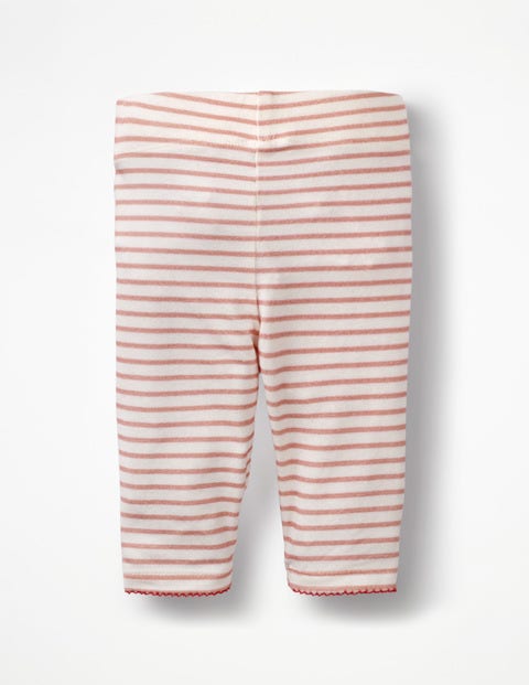 Baby Leggings - Almond Blossom Pink/Ivory Baby Leggings - Almond Blossom Pink/Ivory