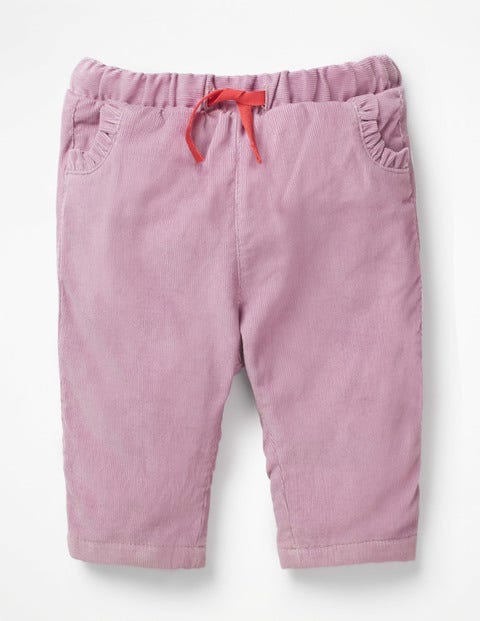 Pretty Pocket Cord Trousers - Delphinium Purple Strawberry Pretty Pocket Cord Trousers - Delphinium Purple Strawberry