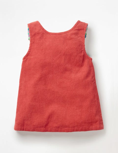 Pocket Cord Dress - Jam Red Pocket Cord Dress - Jam Red