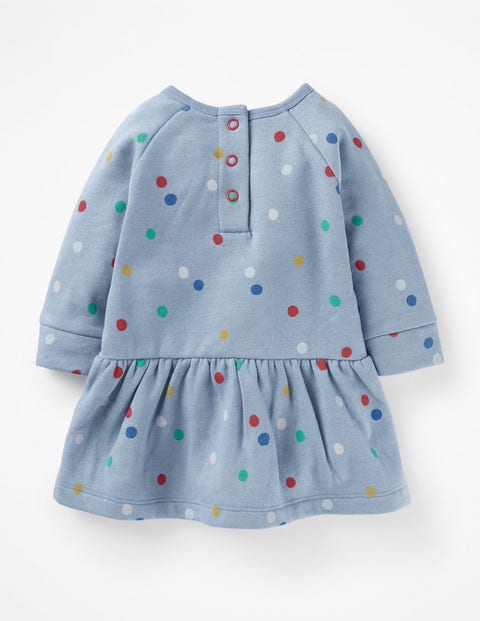 Colourful Cosy Dress - Multi Painted Spot Colourful Cosy Dress - Multi Painted Spot