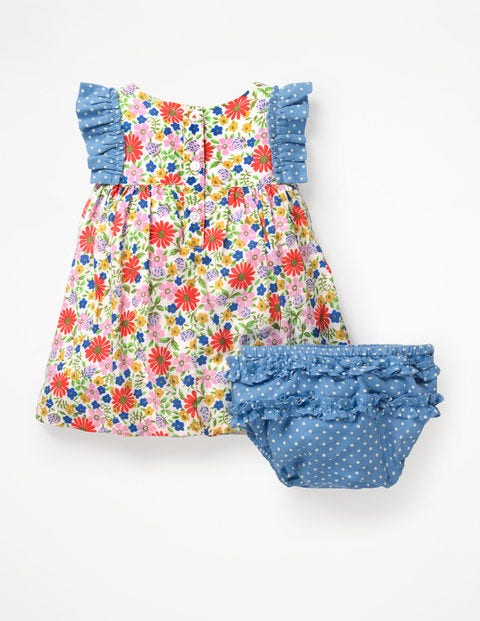 Floral Woven Dress - Multi Jolly Floral Floral Woven Dress - Multi Jolly Floral