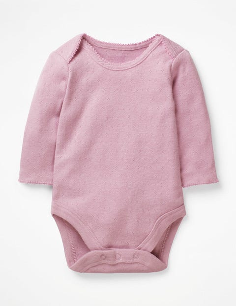 Supersoft Pointelle Bodysuit - Delphinium Purple Supersoft Pointelle Bodysuit - Delphinium Purple