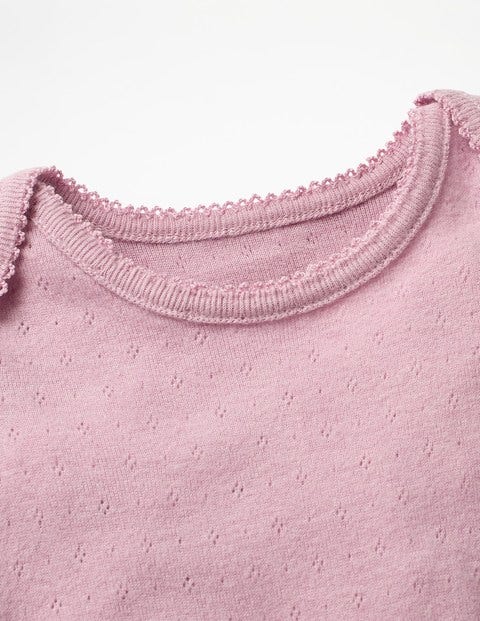 Supersoft Pointelle Bodysuit - Delphinium Purple Supersoft Pointelle Bodysuit - Delphinium Purple