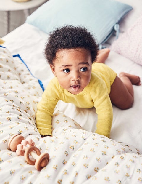 Supersoft Pointelle Body - Buttercup Yellow Supersoft Pointelle Body - Buttercup Yellow