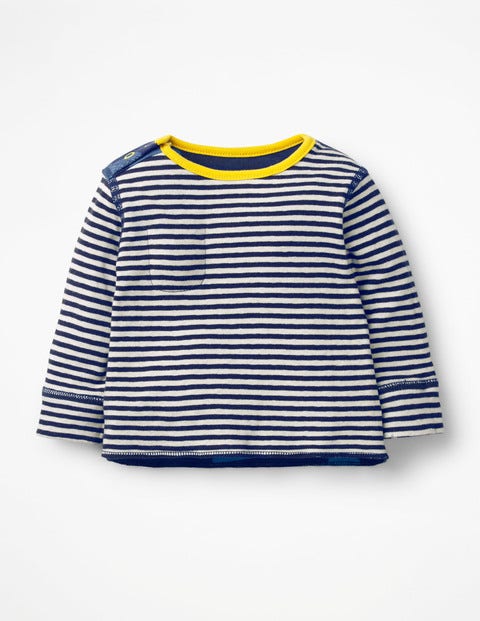 Fun Reversible T-Shirt - College Blue Clouds Fun Reversible T-Shirt - College Blue Clouds