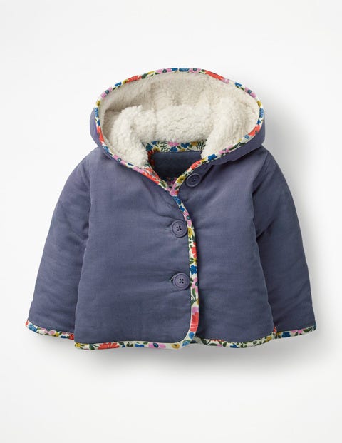 Cosy Cord Coat - Violet Grey Cosy Cord Coat - Violet Grey