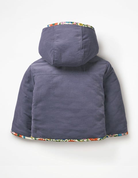 Cosy Cord Coat - Violet Grey Cosy Cord Coat - Violet Grey