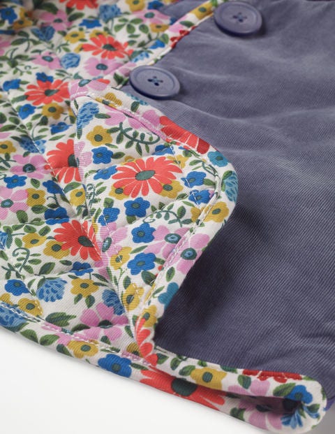 Cosy Cord Coat - Violet Grey Cosy Cord Coat - Violet Grey