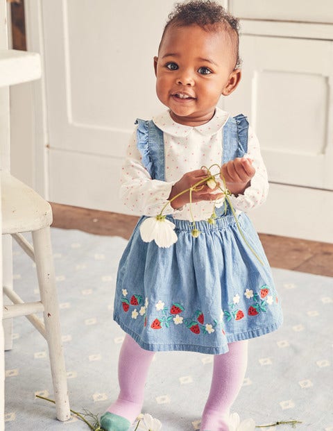 Nostalgic Woven Skirt Set - Provence Dusty Pink Spot Nostalgic Woven Skirt Set - Provence Dusty Pink Spot