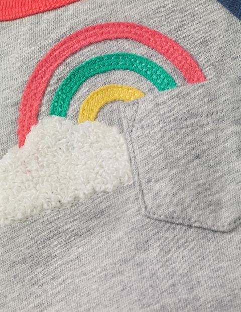 Wonderful Weather T-Shirt - Grey Marl Rainbow Wonderful Weather T-Shirt - Grey Marl Rainbow