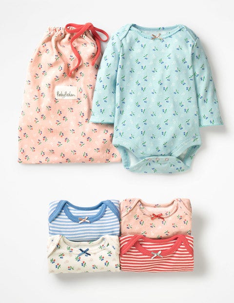 Pretty 5 Pack Bodies - Multi Cherry Pack Pretty 5 Pack Bodies - Multi Cherry Pack