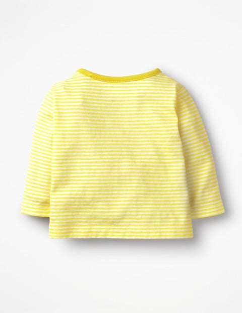 Farmyard Bouclé T-Shirt - White/Sunshine Bunny Farmyard Bouclé T-Shirt - White/Sunshine Bunny