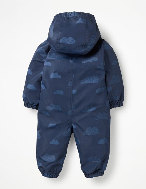 Clouds Waterproof Rainsuit - College Blue Clouds Clouds Waterproof Rainsuit - College Blue Clouds