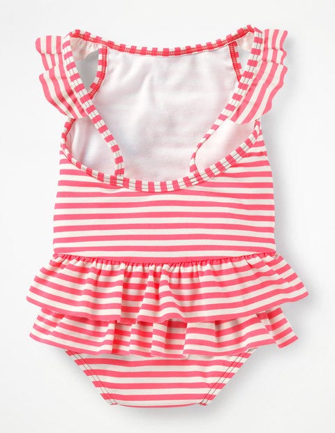 Pretty Frill Swimsuit - Brush Pink/Ivory Chick Pretty Frill Swimsuit - Brush Pink/Ivory Chick