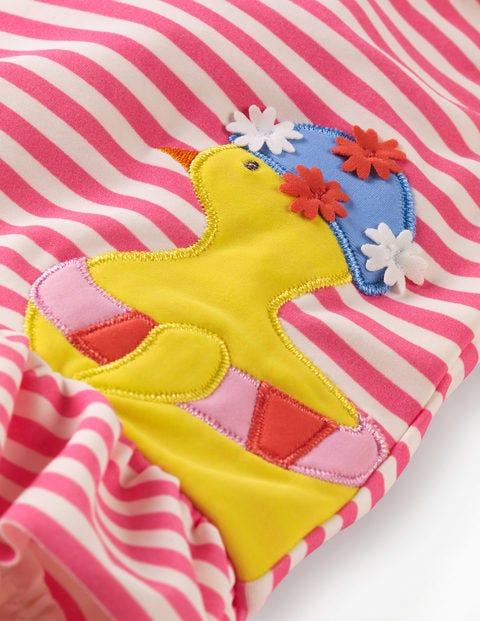 Pretty Frill Swimsuit - Brush Pink/Ivory Chick Pretty Frill Swimsuit - Brush Pink/Ivory Chick