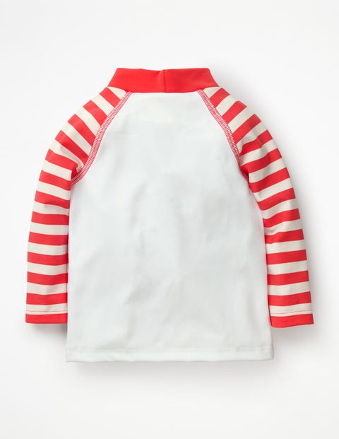 Fun Rash Guard - Ivory Whale Fun Rash Guard - Ivory Whale