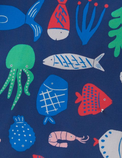 Fun Rash Guard - Multi Deep Sea Fun Rash Guard - Multi Deep Sea