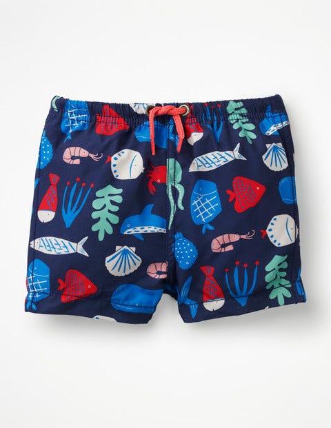 Baby Swim Trunks - Multi Deep Sea Baby Swim Trunks - Multi Deep Sea