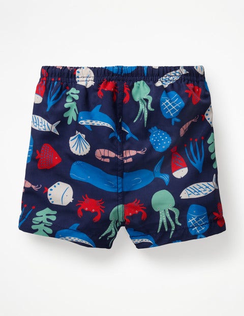 Baby Swim Trunks - Multi Deep Sea Baby Swim Trunks - Multi Deep Sea