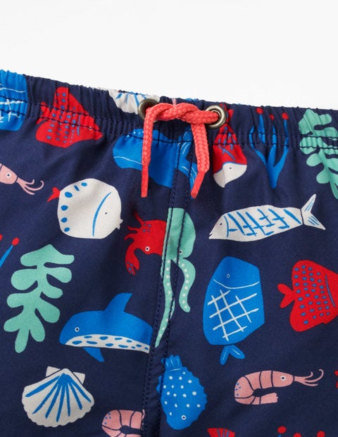 Baby Swim Trunks - Multi Deep Sea Baby Swim Trunks - Multi Deep Sea