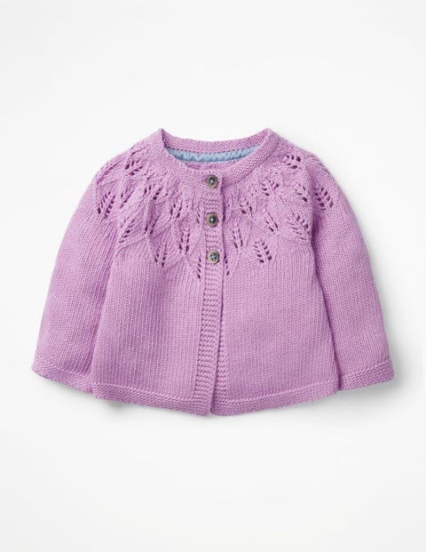 Cosy Cardigan - Delphinium Purple Cosy Cardigan - Delphinium Purple