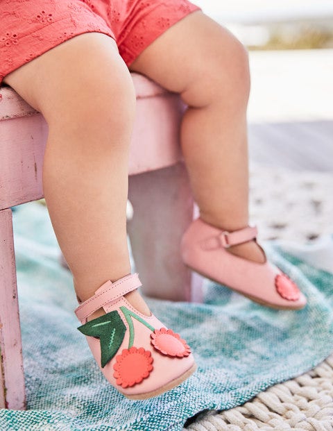 Supersoft Leather Shoes - Almond Blossom Pink Supersoft Leather Shoes - Almond Blossom Pink