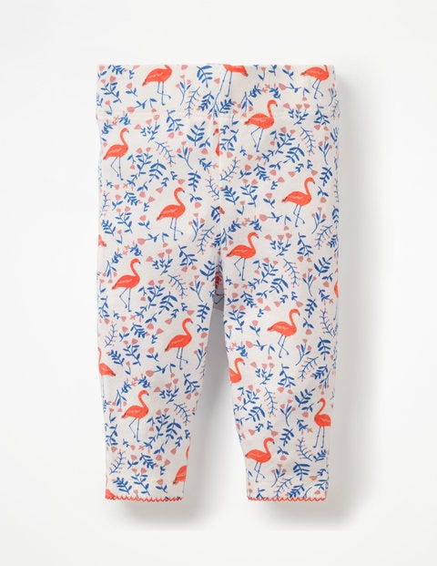 Baby Leggings - Multi Flamingo Floral Baby Leggings - Multi Flamingo Floral
