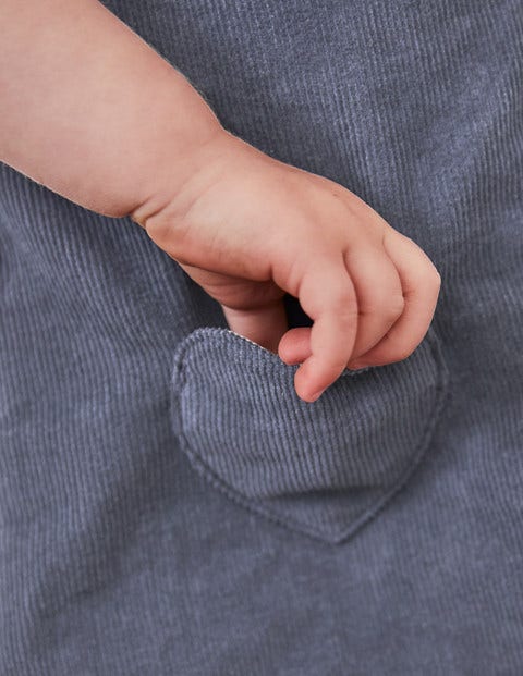 Pocket Cord Dress - Violet Grey Pocket Cord Dress - Violet Grey