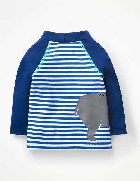Fun Rash Vest - Blue Oasis/Ivory Hippo Fun Rash Vest - Blue Oasis/Ivory Hippo