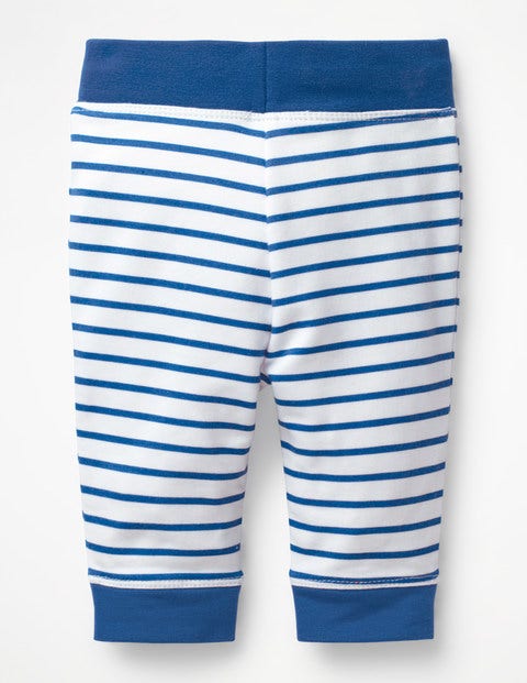 Pantalon À Empiècement Appliqué - Girafe blanc/bleu saphir Pantalon À Empiècement Appliqué - Girafe blanc/bleu saphir