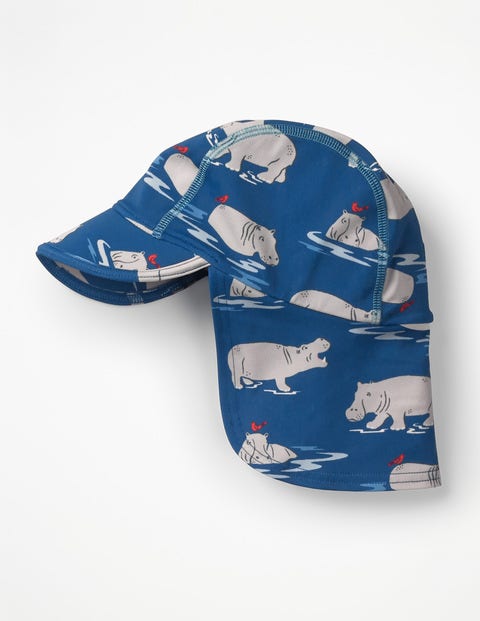 Fun Swim Hat - Lake Blue Baby Hippos Fun Swim Hat - Lake Blue Baby Hippos