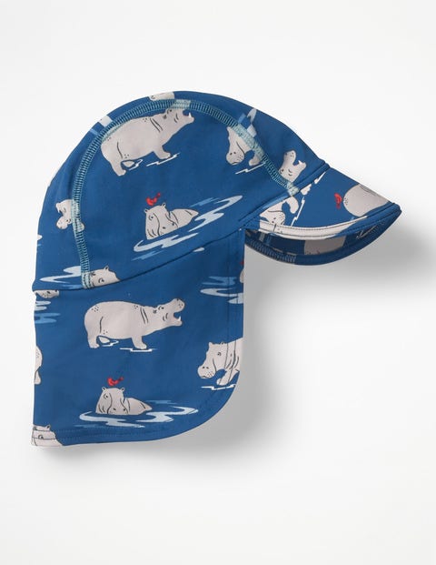 Fun Swim Hat - Lake Blue Baby Hippos Fun Swim Hat - Lake Blue Baby Hippos