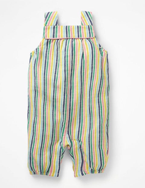 Gestreifte Web-Latzhose - Bunt, Pastelltöne, Gestreift Gestreifte Web-Latzhose - Bunt, Pastelltöne, Gestreift