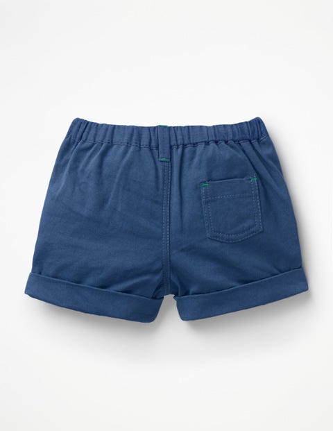 Farbenfrohe Webshorts - Lagunenblau Farbenfrohe Webshorts - Lagunenblau