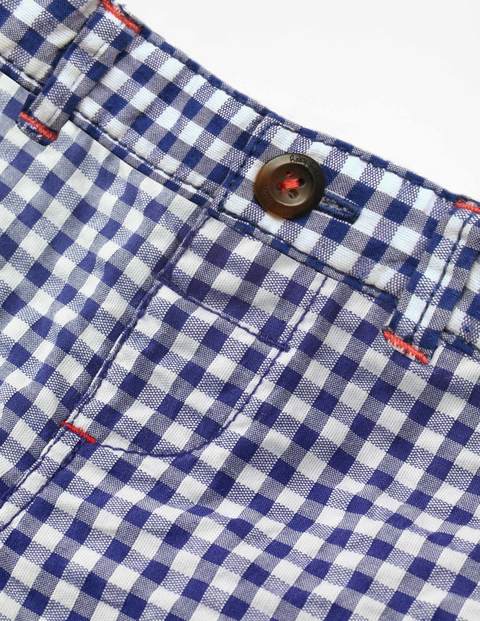 Colourful Woven Shorts - Starboard Blue Gingham Colourful Woven Shorts - Starboard Blue Gingham