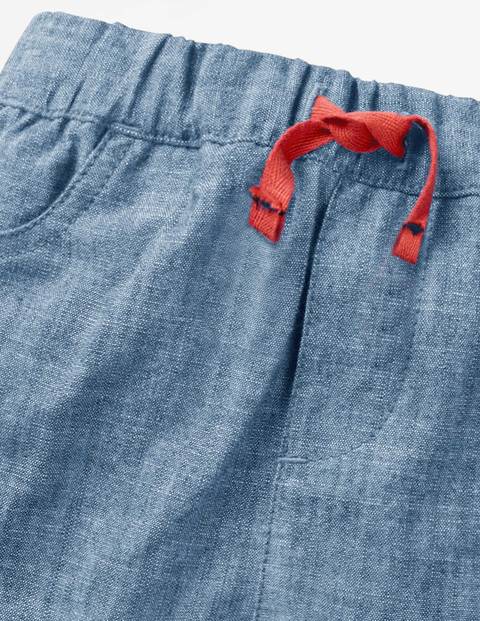 Sommerhose Zum Hineinschlüpfen - Faux-Uni Sommerhose Zum Hineinschlüpfen - Faux-Uni