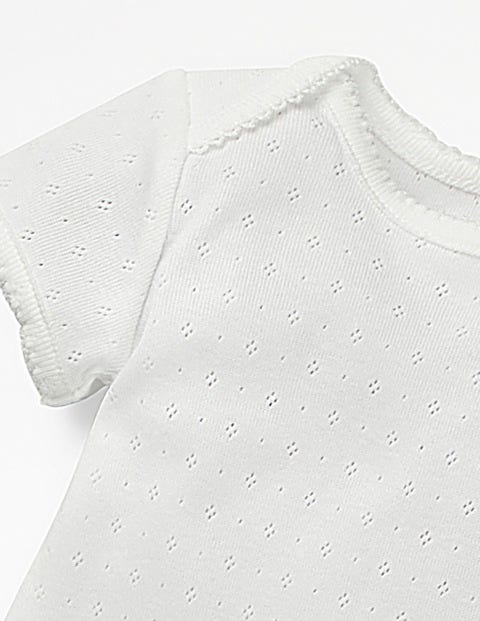 Sweet Pointelle Body - White Sweet Pointelle Body - White