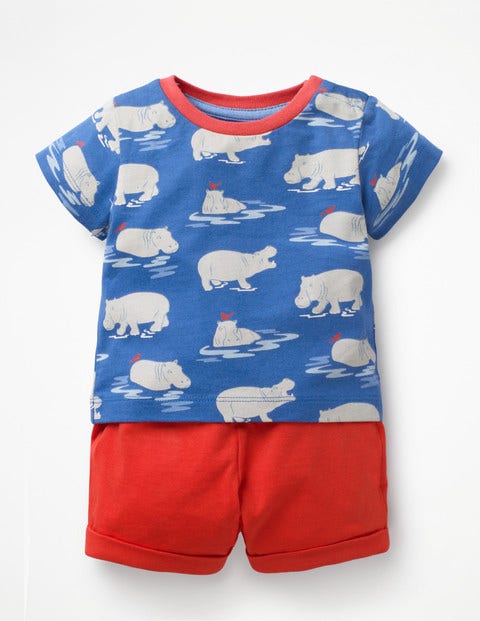 Fun Pocket Jersey Play Set - Duke Baby Hippos Fun Pocket Jersey Play Set - Duke Baby Hippos
