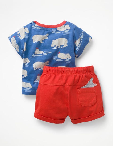 Fun Pocket Jersey Play Set - Duke Baby Hippos Fun Pocket Jersey Play Set - Duke Baby Hippos