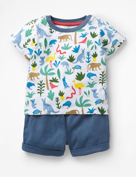 Fun Pocket Jersey Play Set - Multi Aussie Animals Fun Pocket Jersey Play Set - Multi Aussie Animals