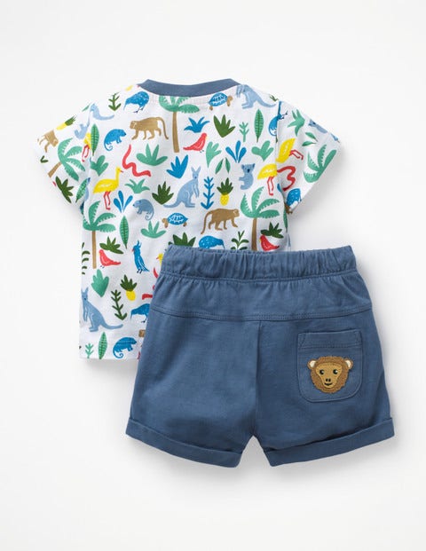 Fun Pocket Jersey Play Set - Multi Aussie Animals Fun Pocket Jersey Play Set - Multi Aussie Animals