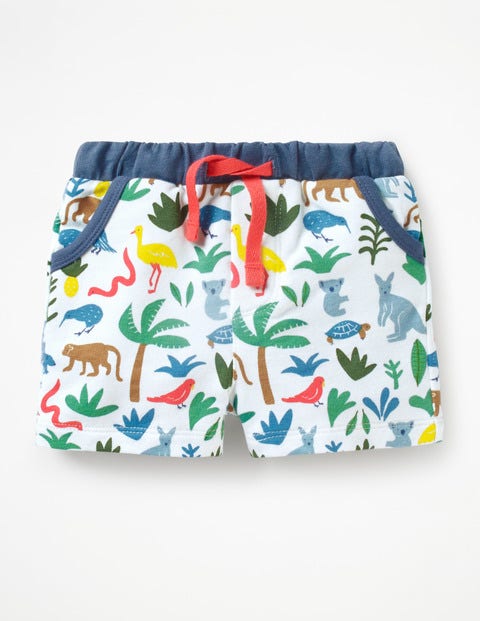 Fun Jersey Shorts - Multi Aussie Animals Fun Jersey Shorts - Multi Aussie Animals