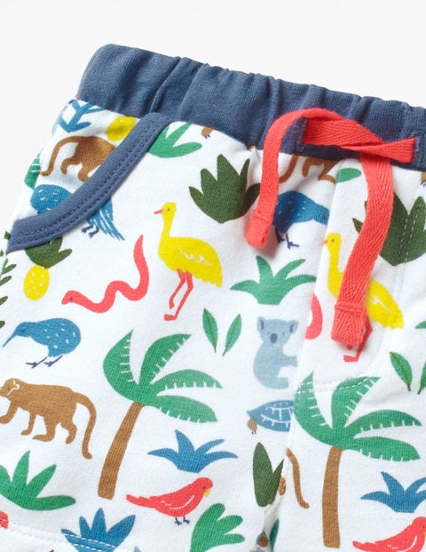 Fun Jersey Shorts - Multi Aussie Animals Fun Jersey Shorts - Multi Aussie Animals